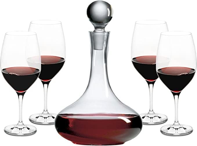 Ravenscroft Crystal | Set of 4 European-Made,100% Lead-Free Crystalline Red Wine Glasses, A Favorite of Michelin Guide Restaurants, 21 FL. Oz, Perfect for Bordeaux, Cabernet, Merlot & Other Red Wines