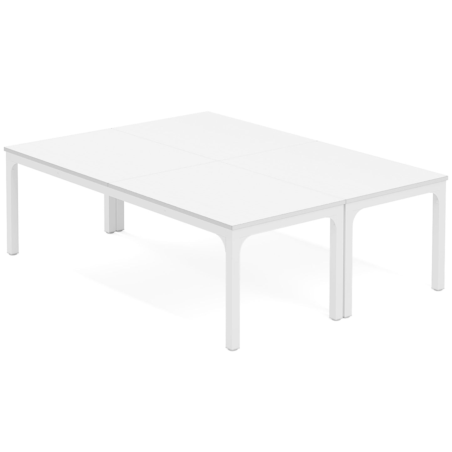 Tribesigns 6.5 FT Conference Room Table, 78.74" W x 27.56" D Large Office Conference Table, Modern Seminar Meeting Table Desk for Boardroom, Meeting Room (1, Rustic Brown)