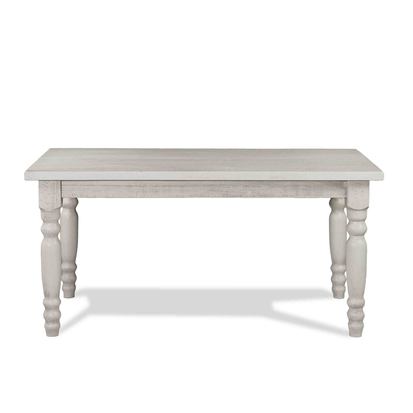 Grain Wood Furniture Valerie Original Solid Wood 63" Dining Table, Barnwood