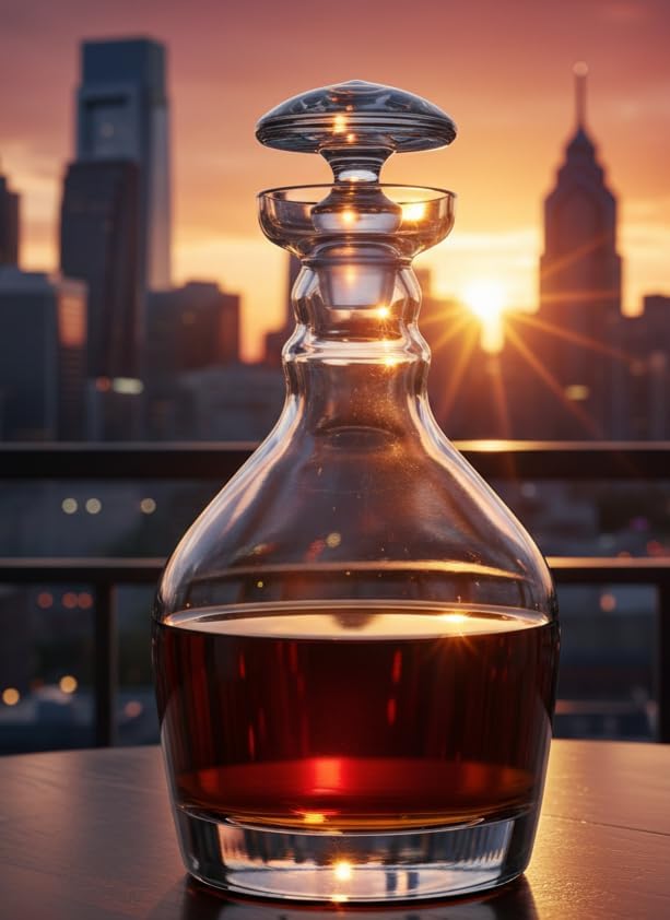 Ravenscroft Crystal Thomas Jefferson Decanter