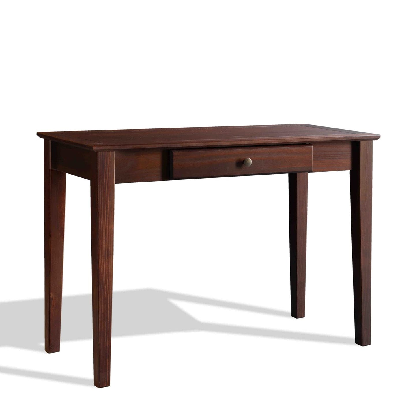 Grain Wood Furniture Shaker 44" Desk/Dressing Table, Expresso