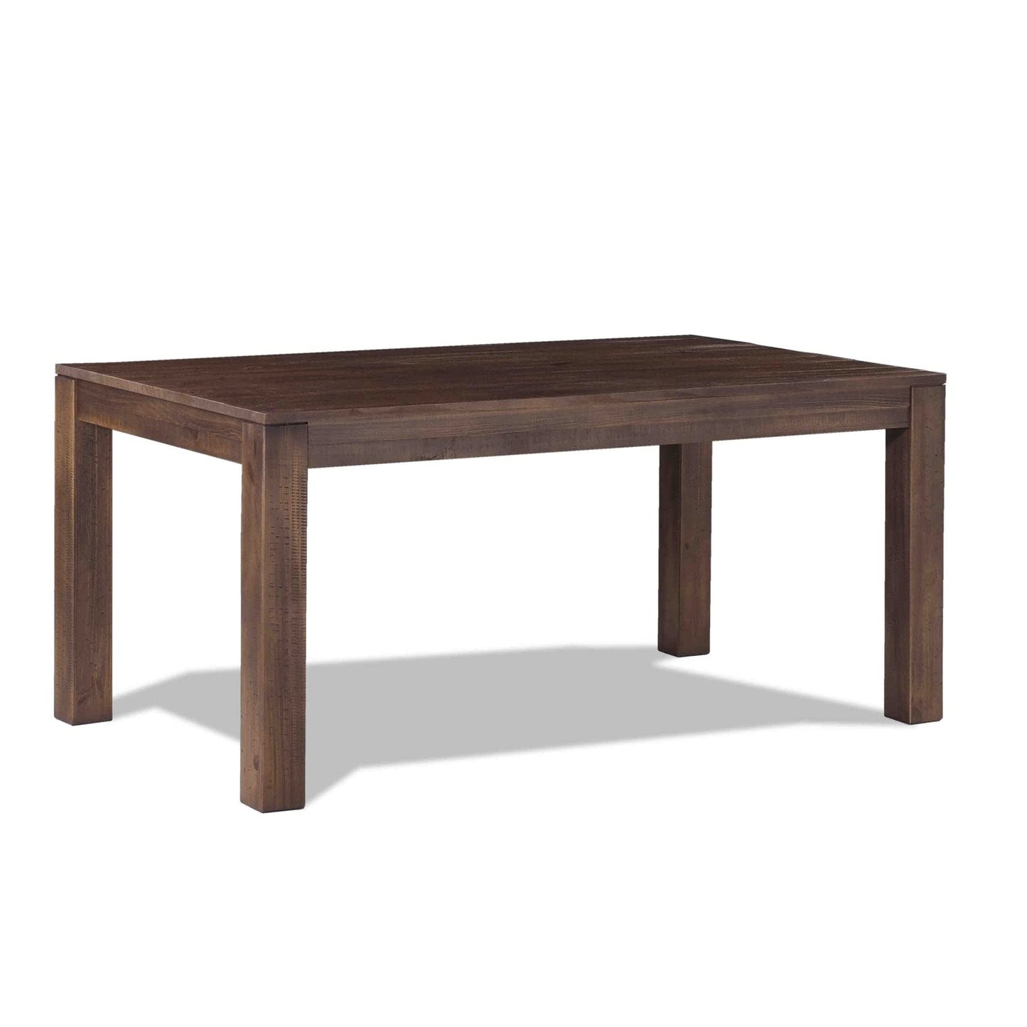 Montauk Solid Wood 63" Dining Table with a Rustic Walnut Finish