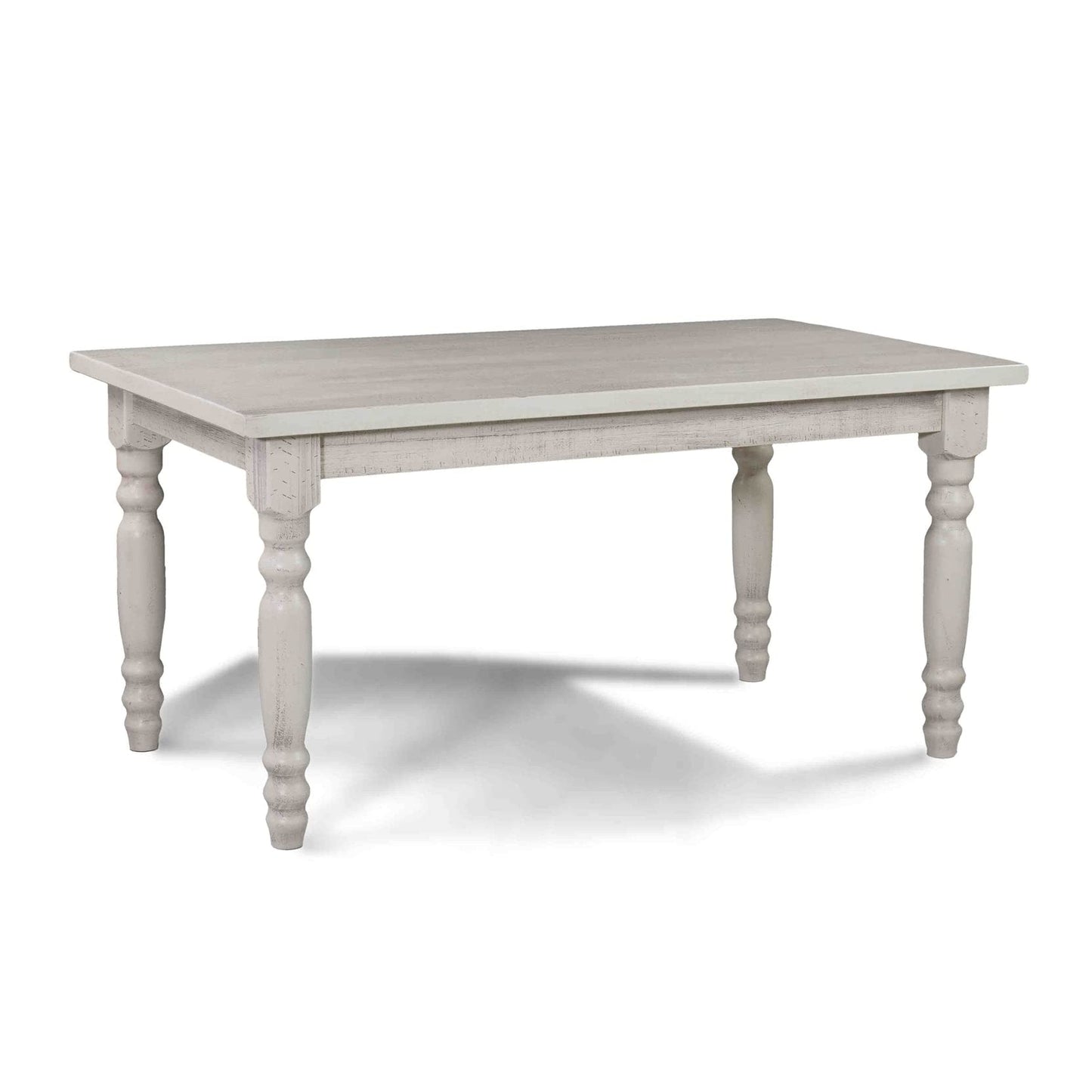 Grain Wood Furniture Valerie Original Solid Wood 63" Dining Table, Barnwood