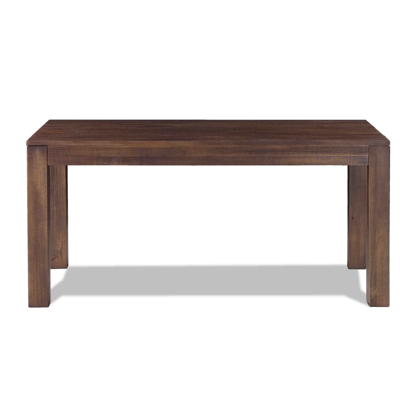 Montauk Solid Wood 63" Dining Table with a Rustic Walnut Finish