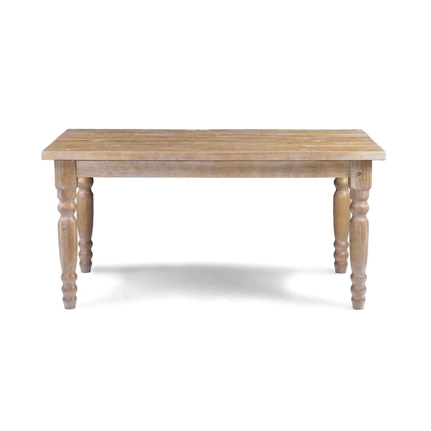 Grain Wood Furniture Valerie Original Solid Wood 63" Dining Table, Barnwood