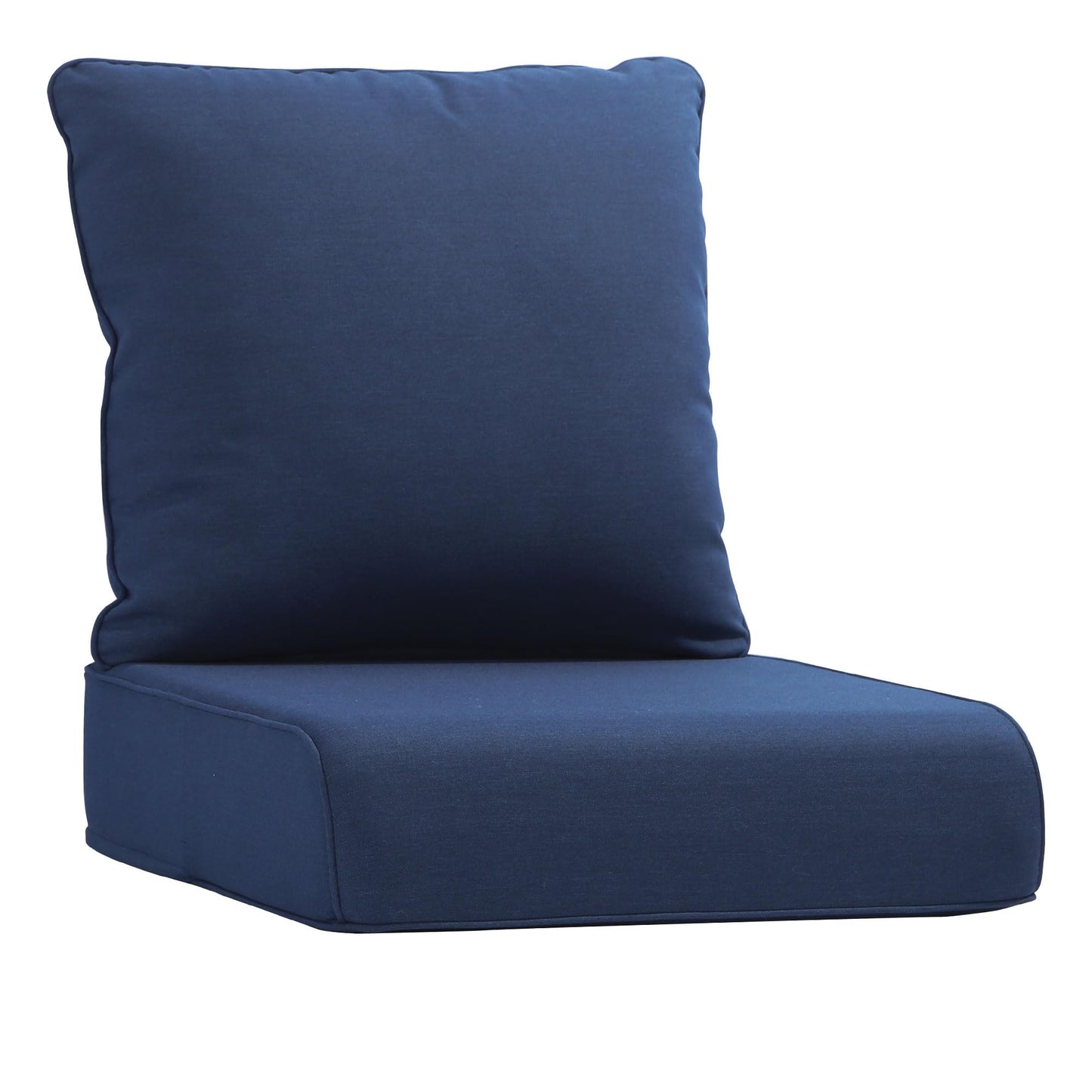 Joyside Outdoor Chair Cushions Set, 22x25/22x24 Inch Patio Furniture Deep Seat Cushions, Water Resistant & Thick Cushion, Outdoor Replacement Cushions for Seat and Sofa