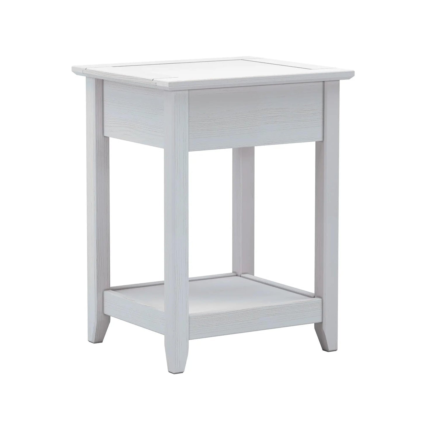 Greenport End Table - Brushed Driftwood