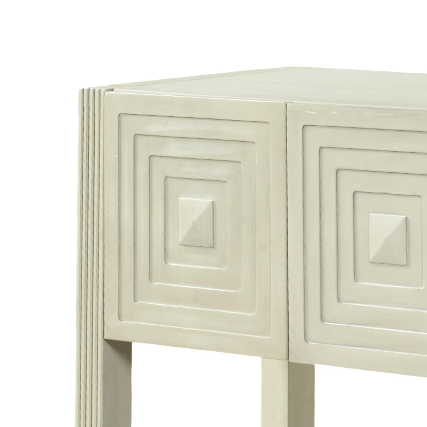 LKTART Solid Wood Farmhouse Console Table,Sofa Table with Storage Drawers and Shelves,Entryway Table for Entry Hallway Foyer Sofa Side Table,EasyAssembled (48" Navy Blue)