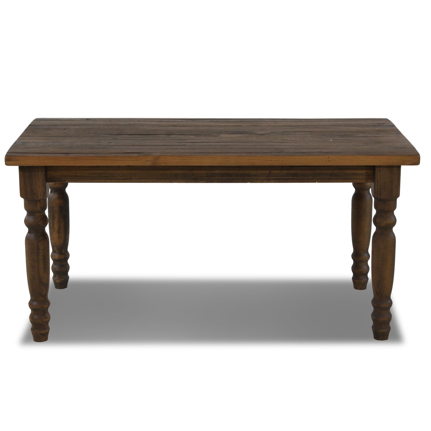 Grain Wood Furniture Valerie Original Solid Wood 63" Dining Table, Barnwood