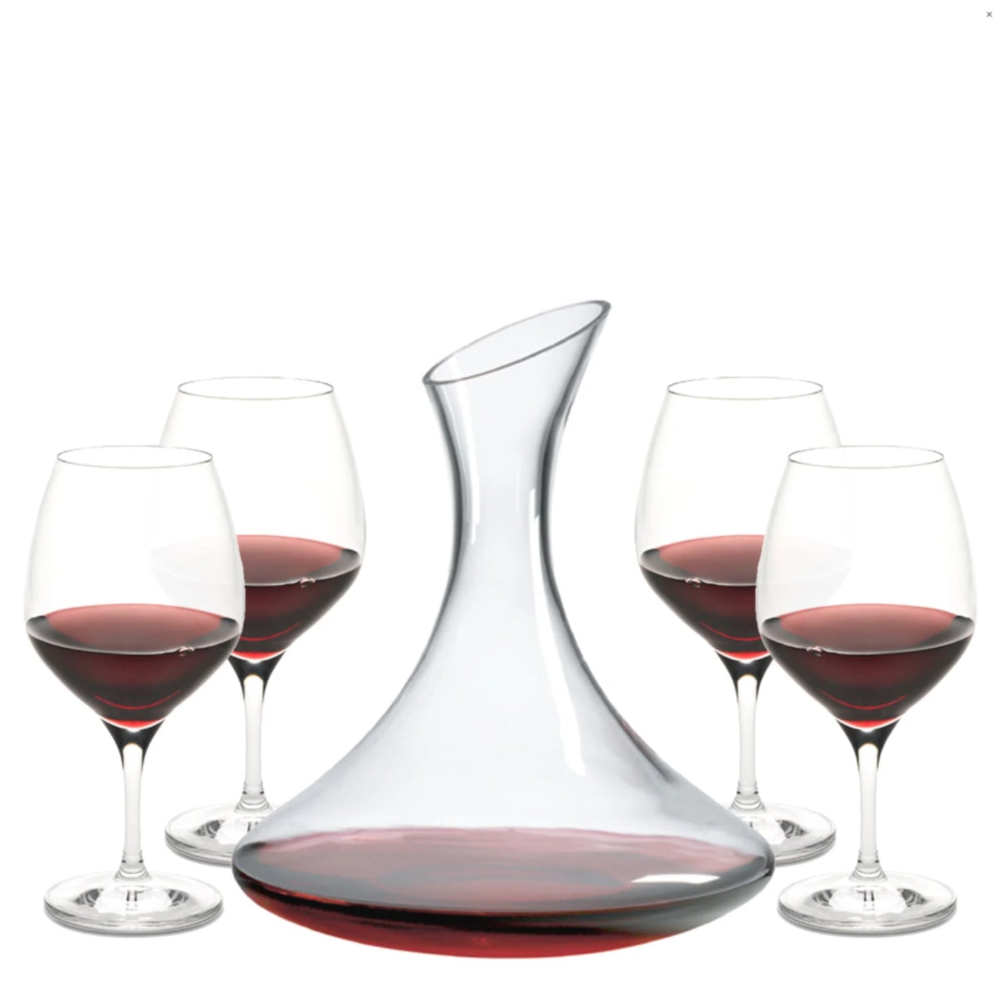 Ravenscroft Crystal | Large European-Made Hand-Blown Ultra Magnum Decanter | 88 FL Oz. |100% Lead-Free Crystalline | Gift-Boxed