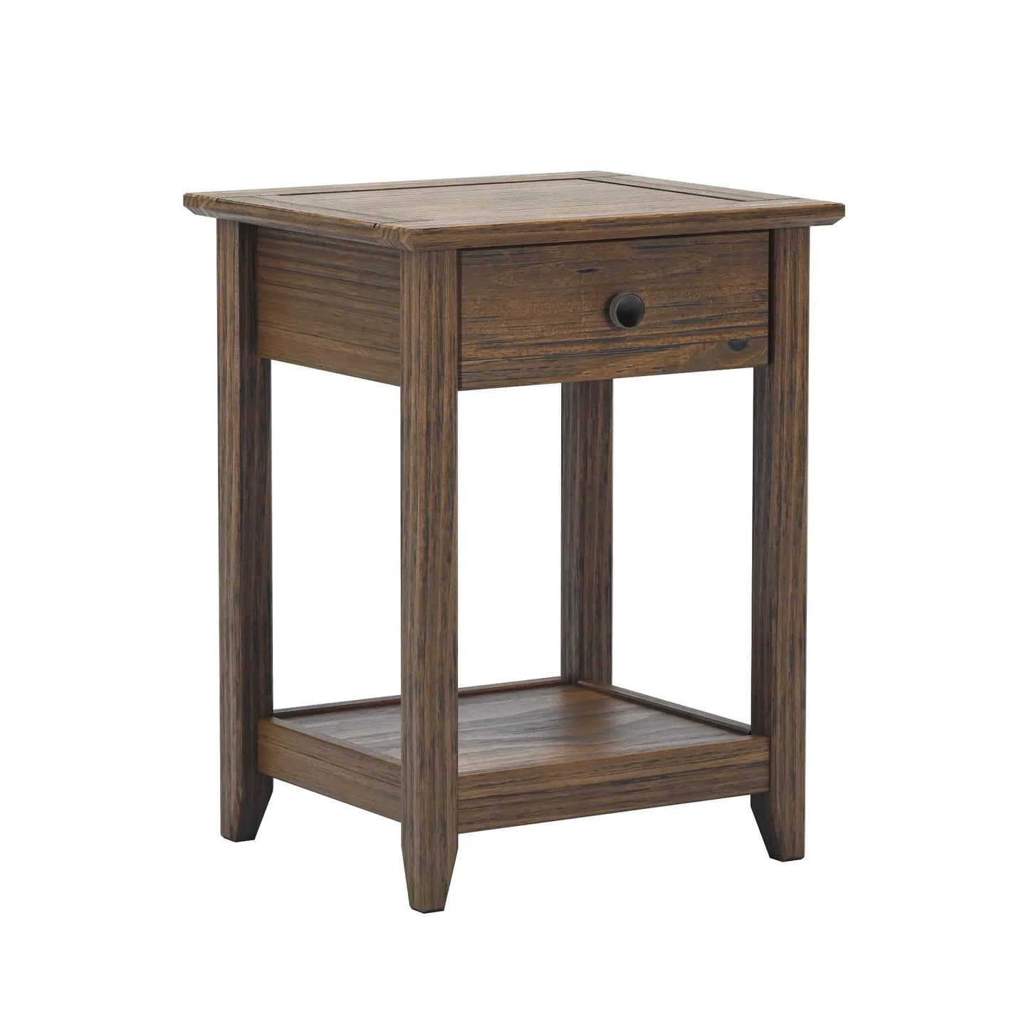 Greenport End Table - Brushed Driftwood