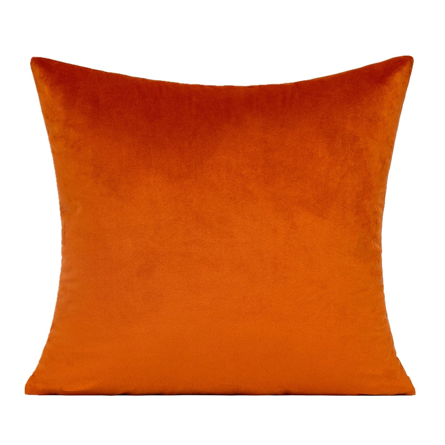 VAKADO Throw Pillow Covers 18x18 Set of 2 Emerald Green Velvet Decor Dark Forest Christmas Decorative Xmas Cushion Couch Euro Pillowcases Home Bed Decoration for Sofa Bedroom Office
