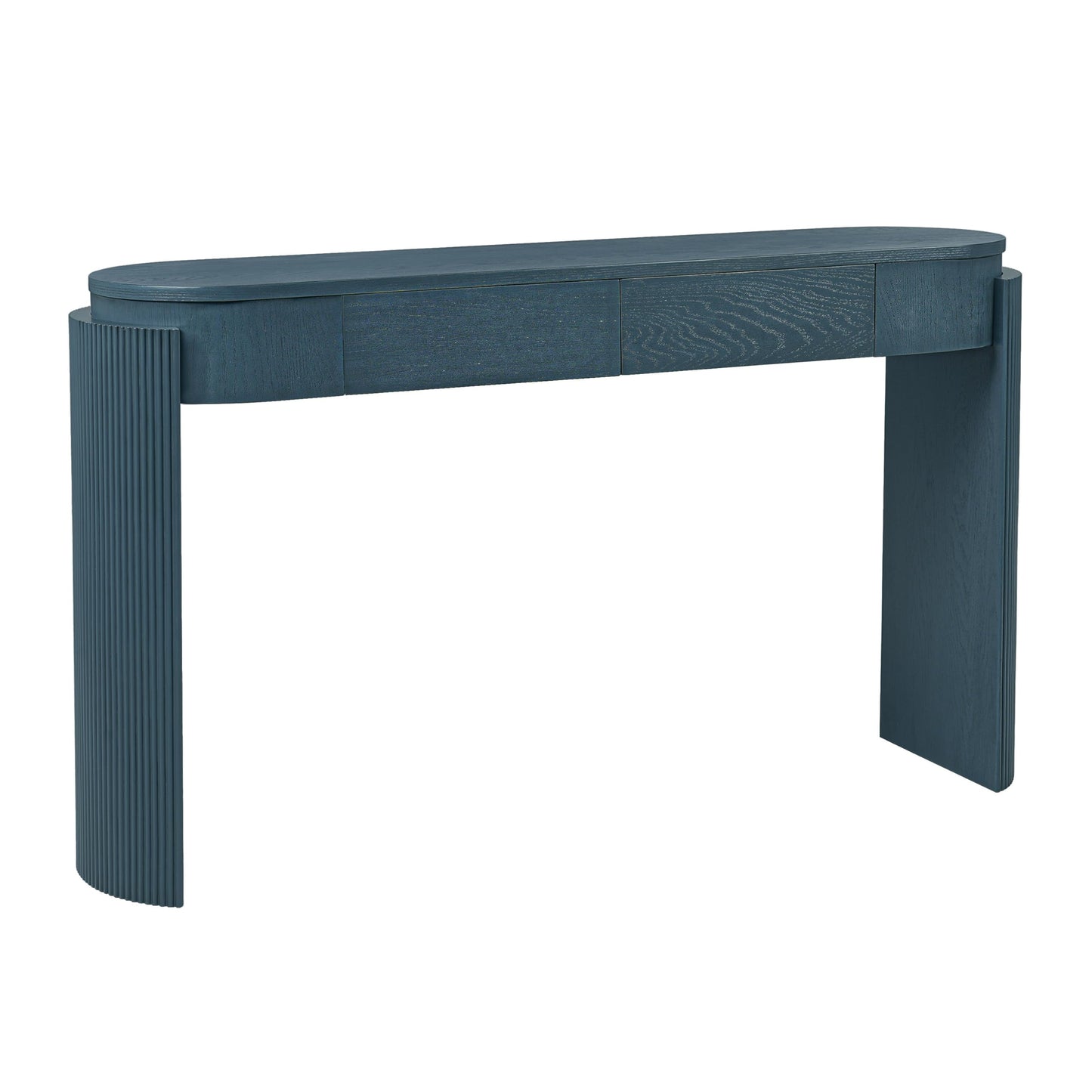 LKTART Solid Wood Console Table Sofa Tables with Drawers and Shelves Small Entryway Table for Living Room,Behind the Couch Table,Foyer(42" Espresso)