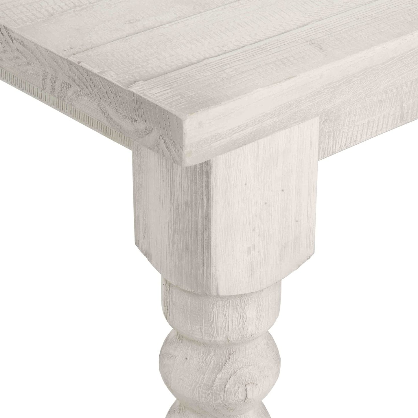 Grain Wood Furniture Valerie Original Solid Wood 63" Dining Table, Barnwood