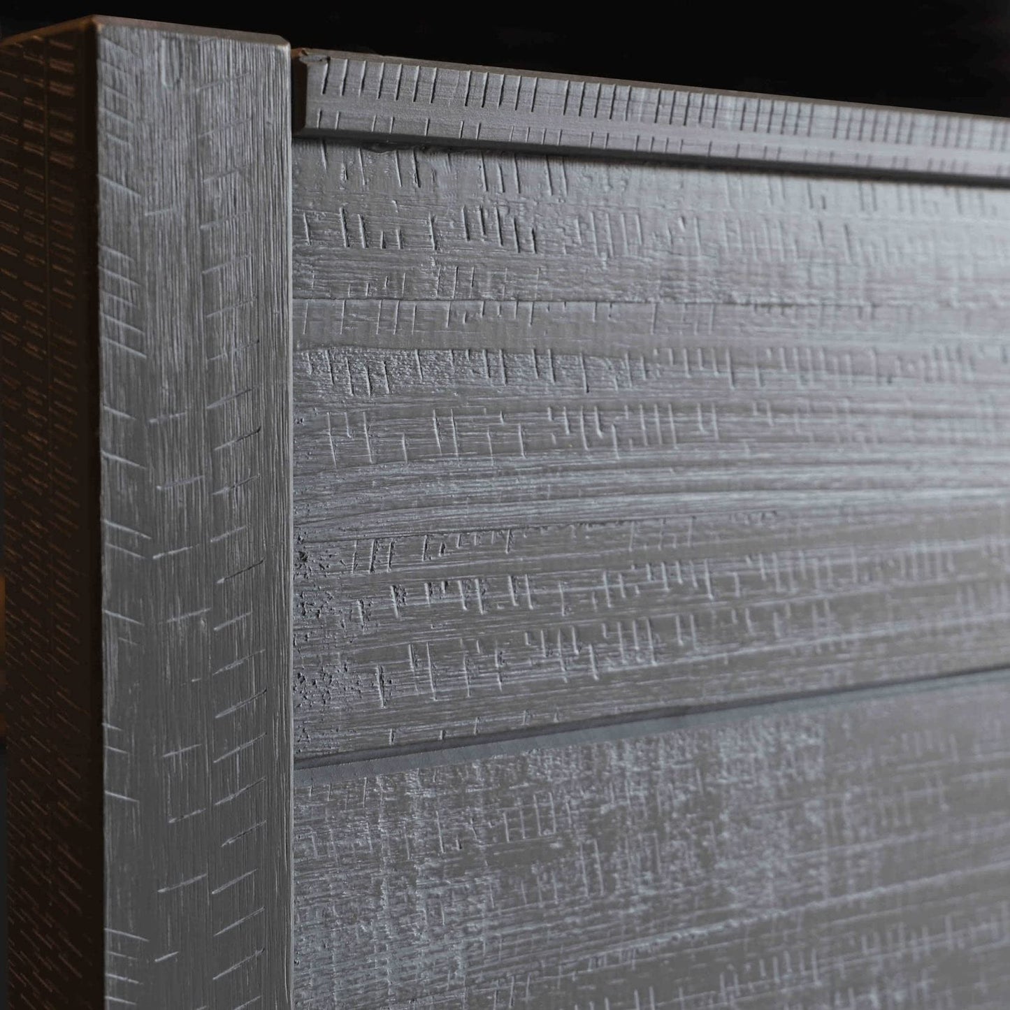 Grain Wood Furniture Montauk Solid Wood Bed, King Size, Rustic Walnut