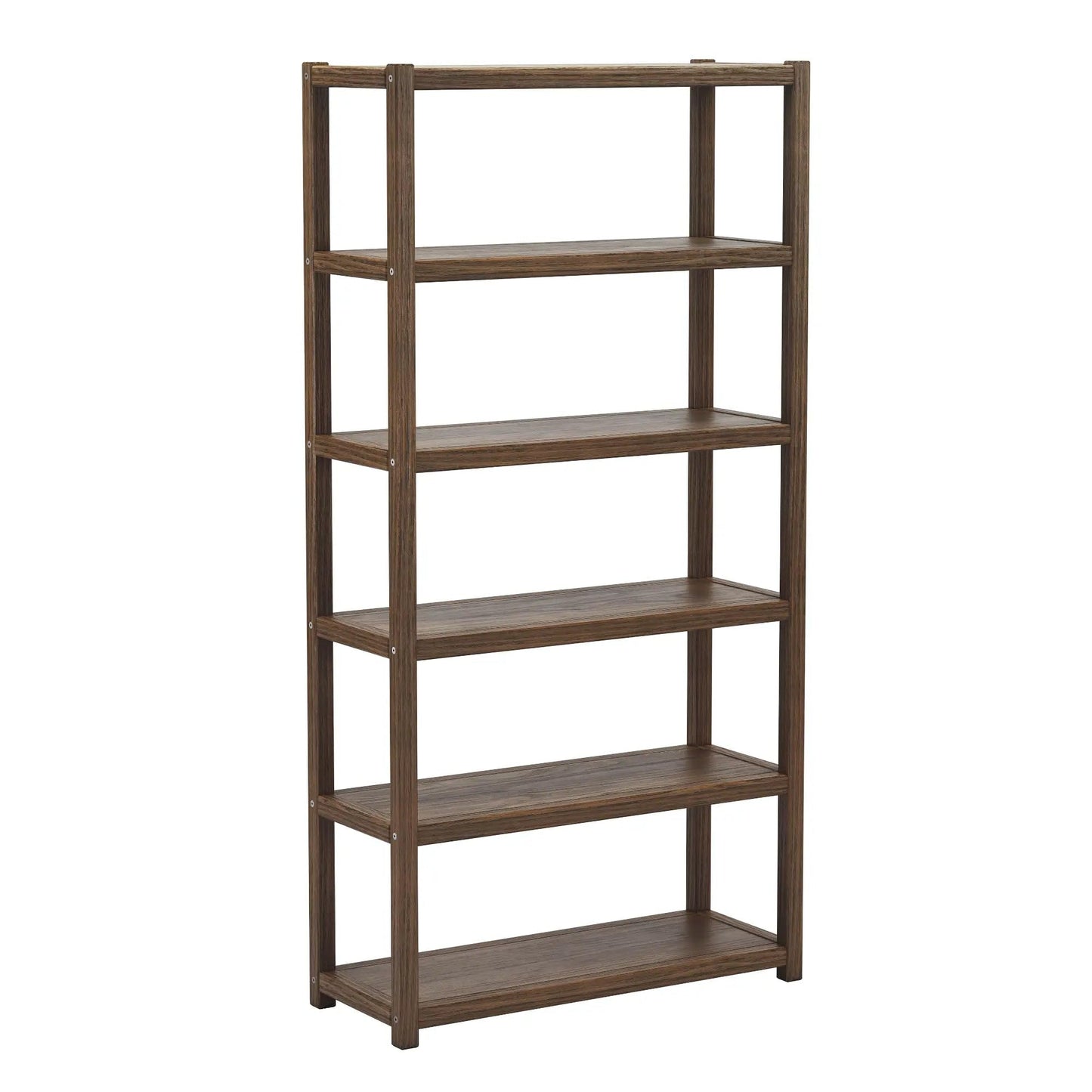 Grain Wood Furniture Greenport 72" Bookcase - Brushed Walnut
