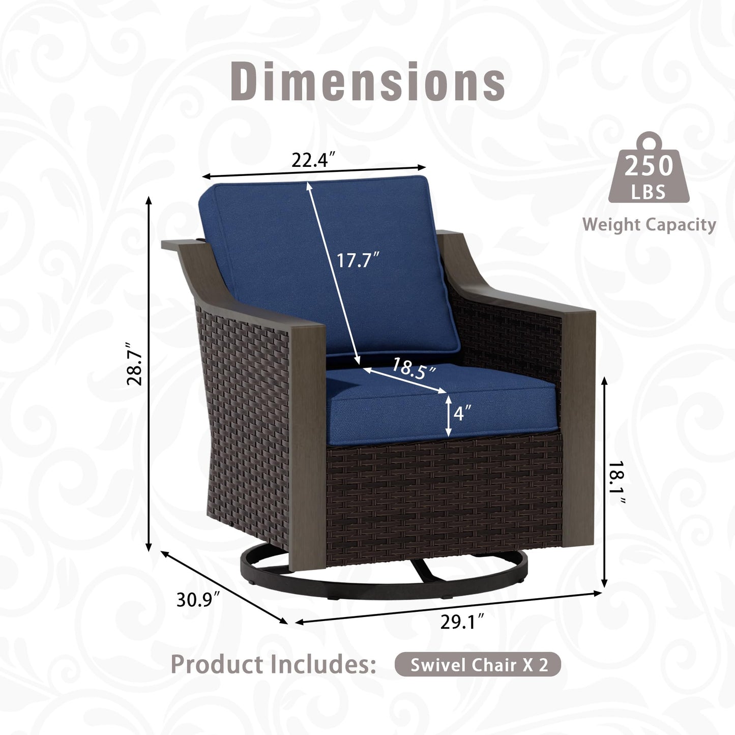 74 Inch Patio 3-Seater Sofa,PE Wicker Outdoor Lounge with Thick Removable Water-Resistant Cushions, Rust-Proof Steel Frame, 900LBS Capacity, Beige