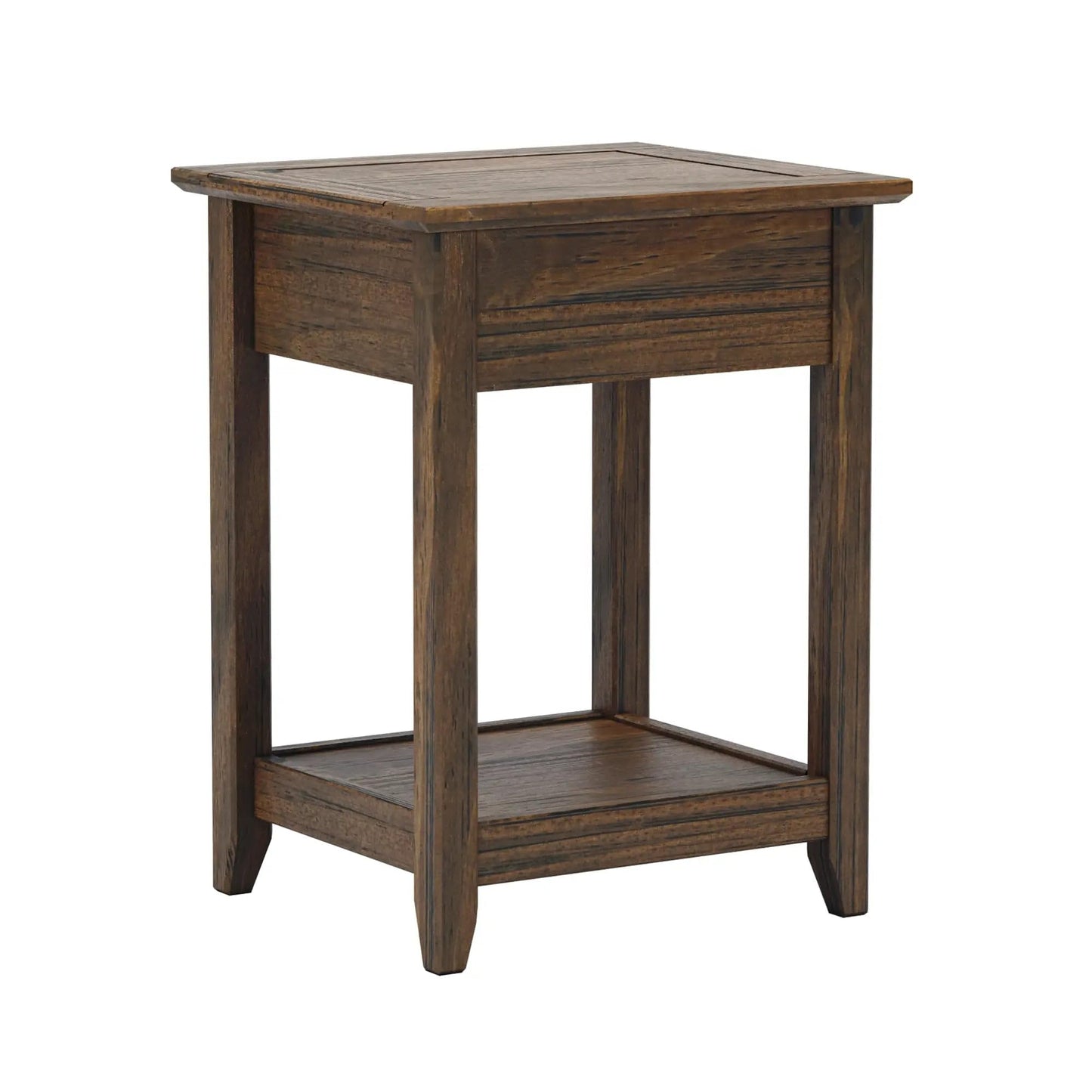 Greenport End Table - Brushed Driftwood