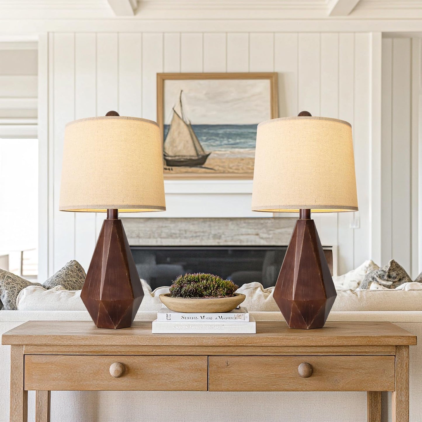 PoKat New Farmhouse Small Lamps