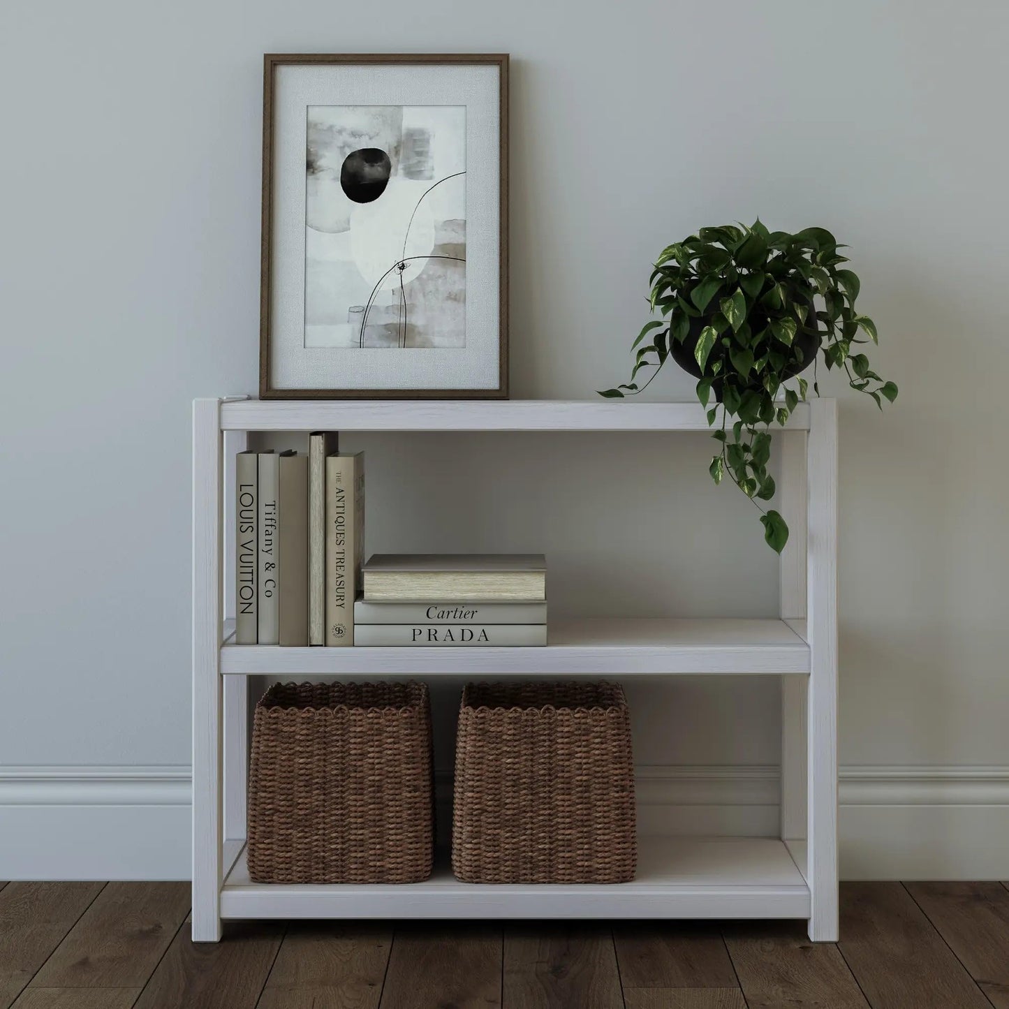 Grain Wood Furniture Greenport 30" Modular Bookcase - Brushed Walnut
