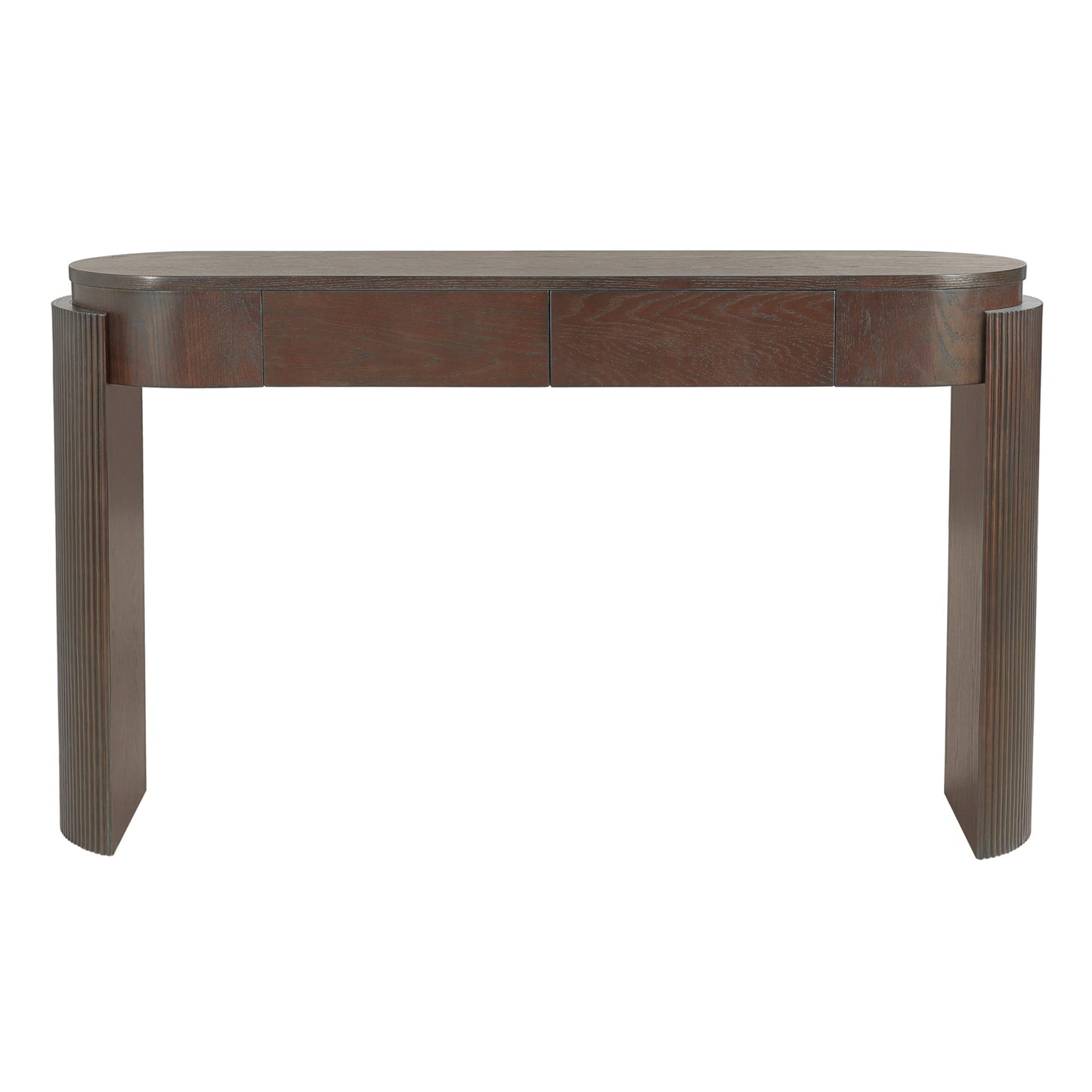 LKTART Solid Wood Console Table Sofa Tables with Drawers and Shelves Small Entryway Table for Living Room,Behind the Couch Table,Foyer(42" Espresso)
