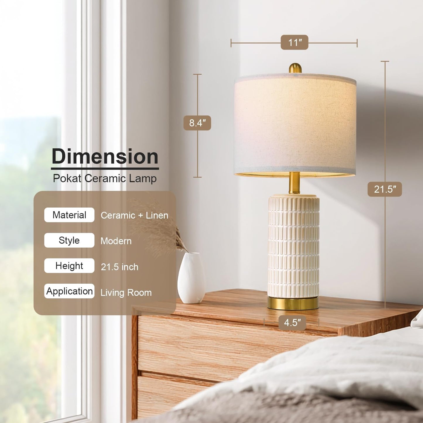 New - Gold Base with 2 USB Ports
