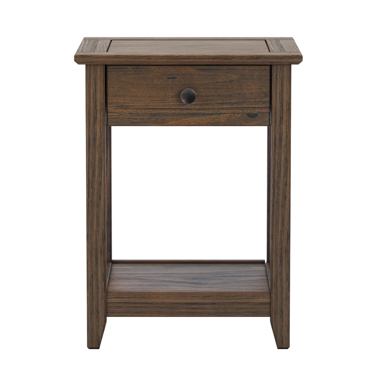 Greenport End Table - Brushed Driftwood