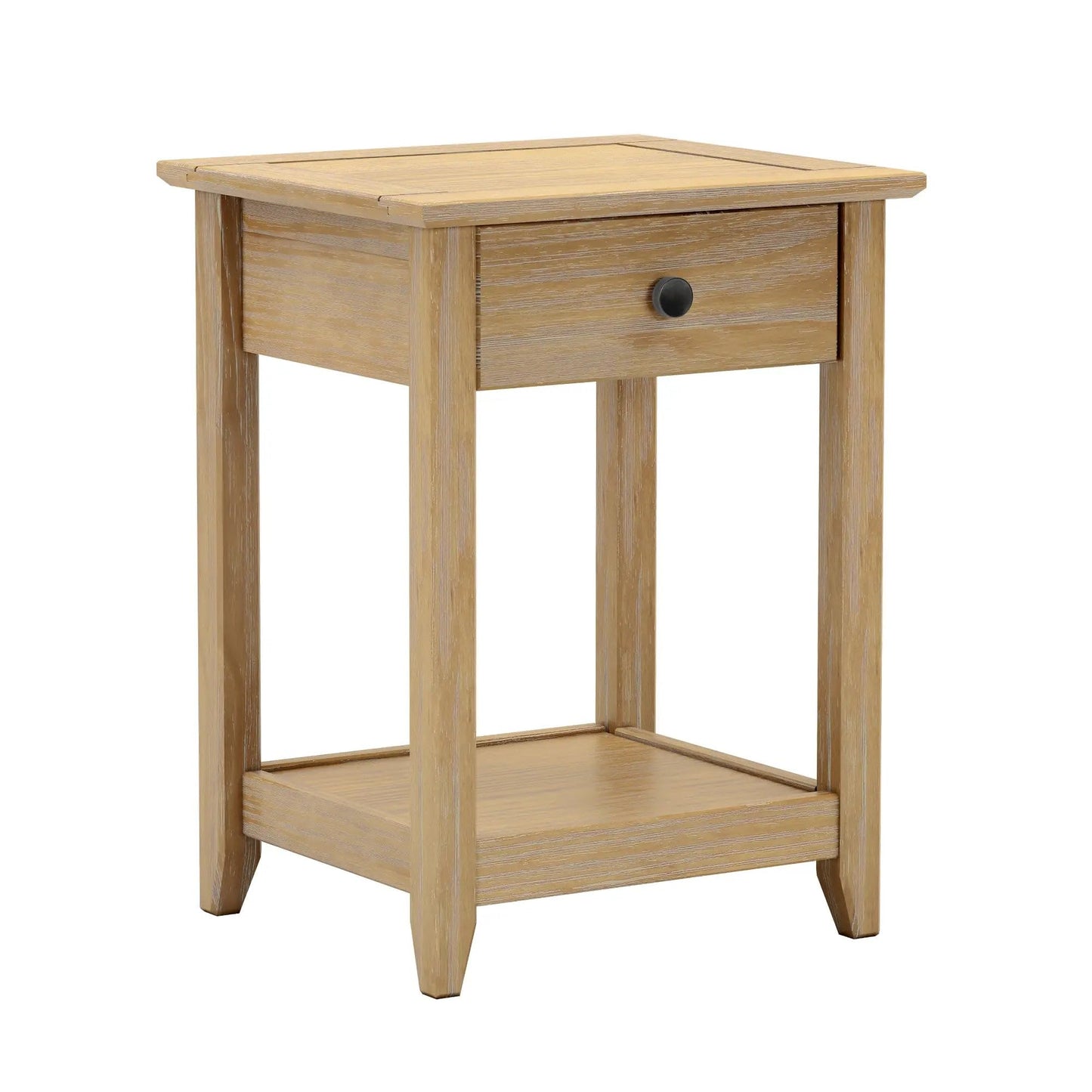Greenport End Table - Brushed Driftwood