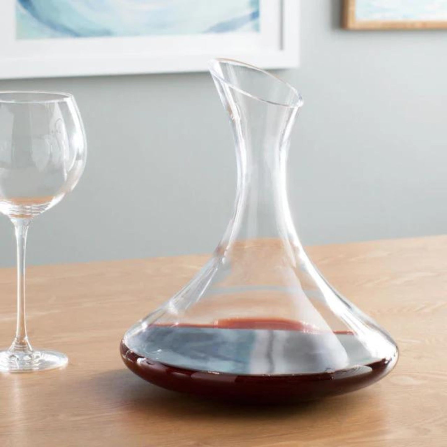 Ravenscroft Crystal | Large European-Made Hand-Blown Ultra Magnum Decanter | 88 FL Oz. |100% Lead-Free Crystalline | Gift-Boxed
