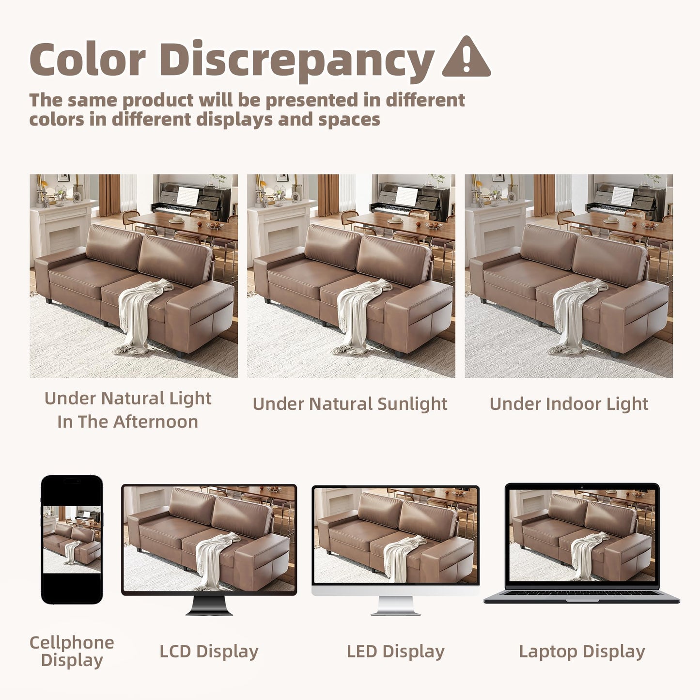 71" Loveseat Sofa for Living Room, Deep Seat Mid Century Modern Chenille Fabric 2 Love Seat Couch Love Seats for Small Space,Living Room,Studio,Apartment