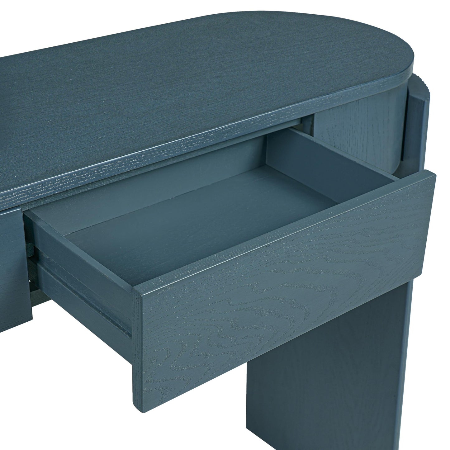 LKTART Solid Wood Console Table Sofa Tables with Drawers and Shelves Small Entryway Table for Living Room,Behind the Couch Table,Foyer(42" Espresso)