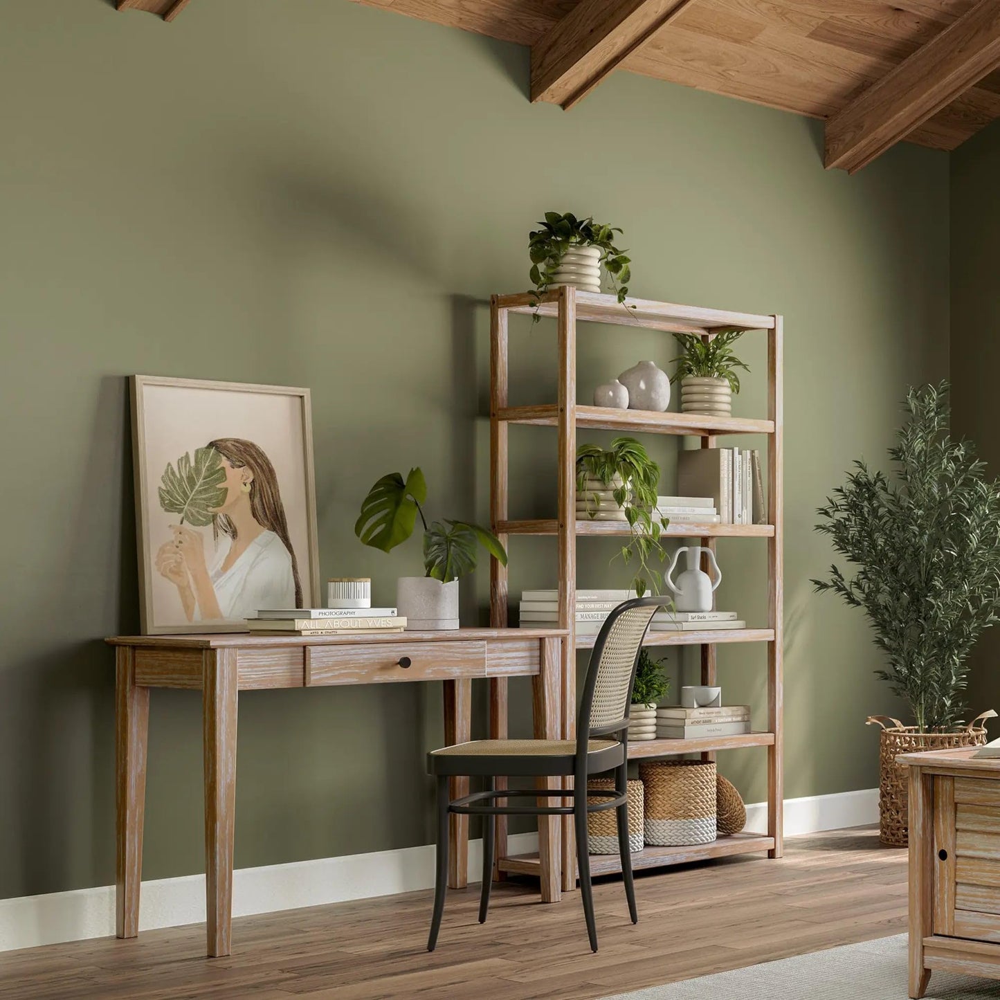 Greenport Desk/Dressing Table - Brushed Driftwood