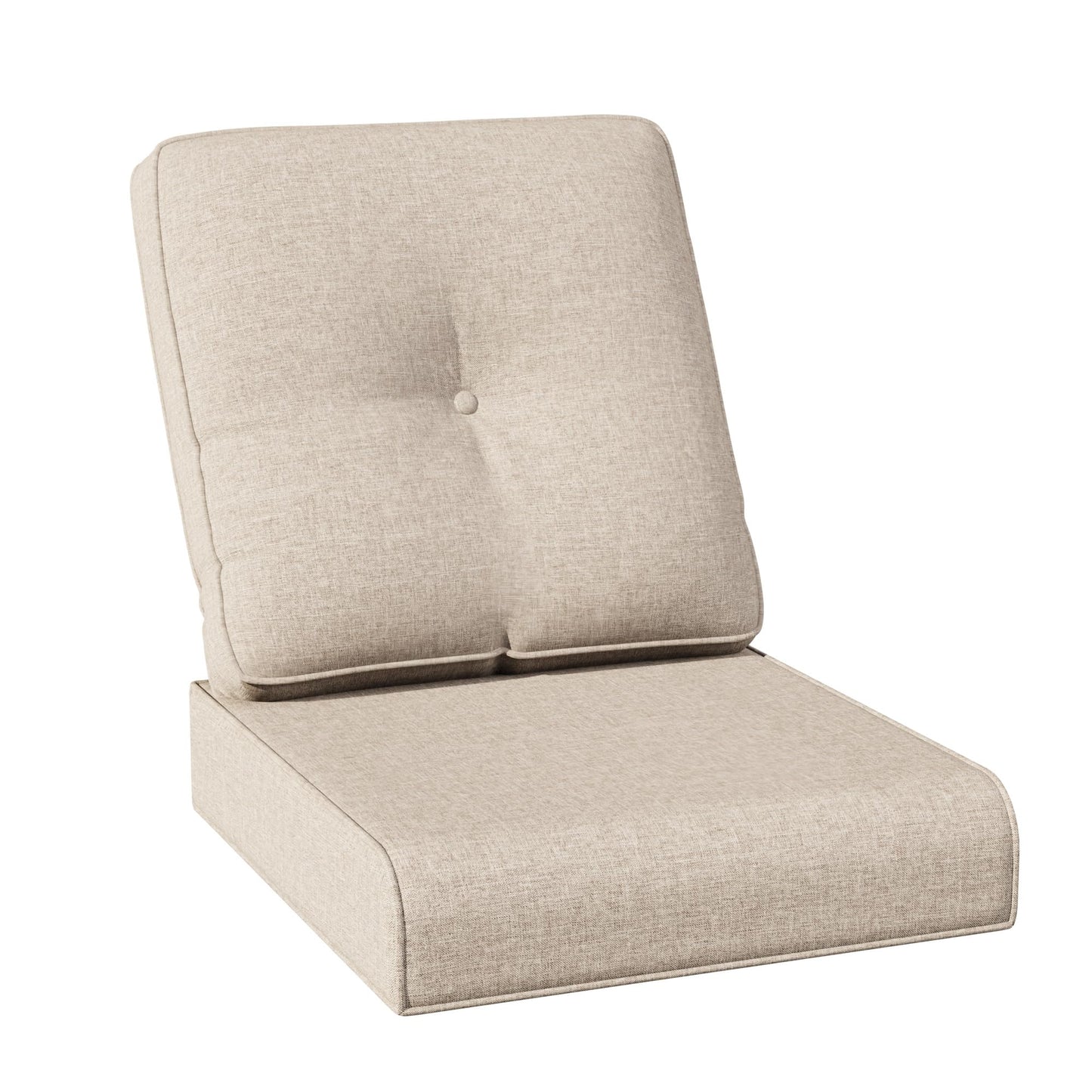 Joyside Outdoor Chair Cushions Set, 22x25/22x24 Inch Patio Furniture Deep Seat Cushions, Water Resistant & Thick Cushion, Outdoor Replacement Cushions for Seat and Sofa