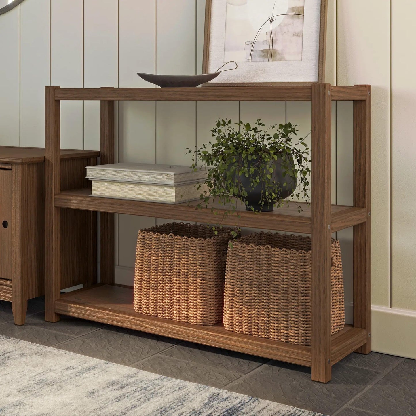 Grain Wood Furniture Greenport 30" Modular Bookcase - Brushed Walnut