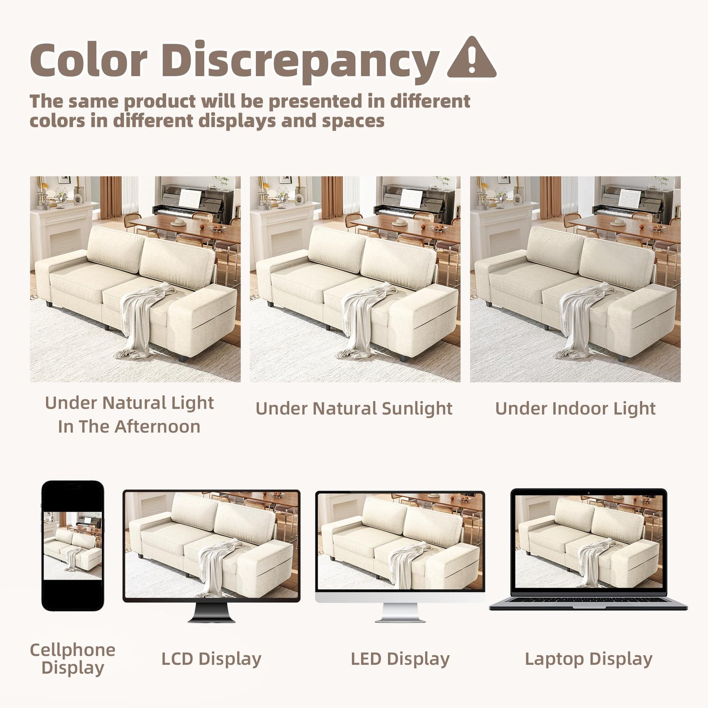 71" Loveseat Sofa for Living Room, Deep Seat Mid Century Modern Chenille Fabric 2 Love Seat Couch Love Seats for Small Space,Living Room,Studio,Apartment