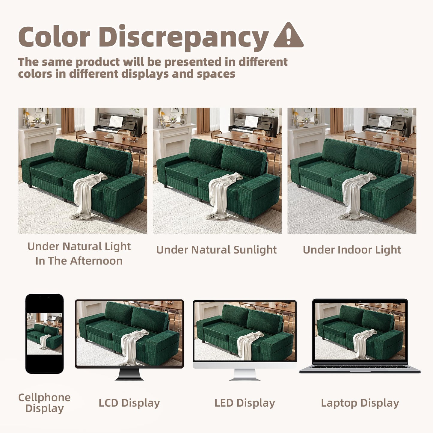 71" Loveseat Sofa for Living Room, Deep Seat Mid Century Modern Chenille Fabric 2 Love Seat Couch Love Seats for Small Space,Living Room,Studio,Apartment