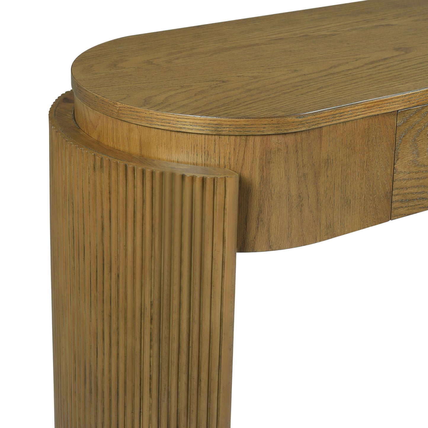 LKTART Solid Wood Console Table Sofa Tables with Drawers and Shelves Small Entryway Table for Living Room,Behind the Couch Table,Foyer(42" Espresso)