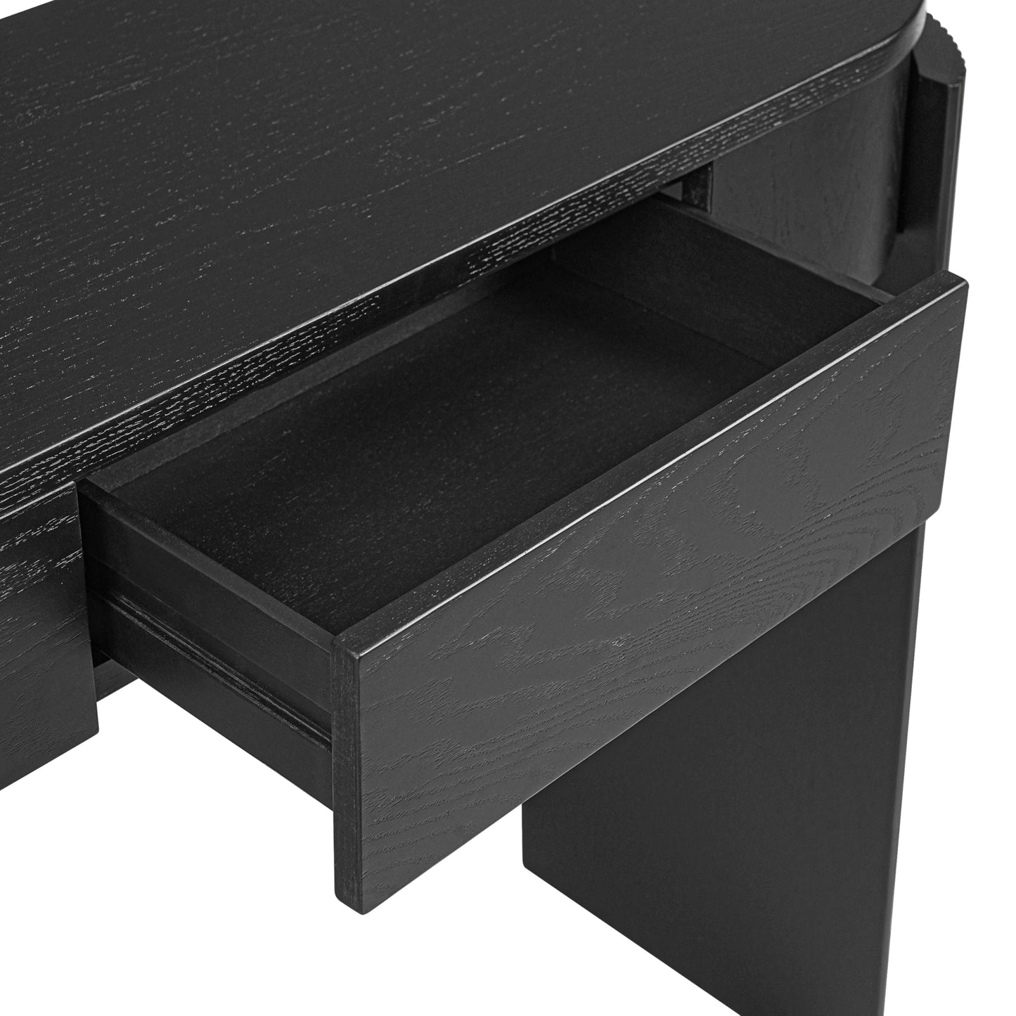 LKTART Solid Wood Console Table Sofa Tables with Drawers and Shelves Small Entryway Table for Living Room,Behind the Couch Table,Foyer(42" Espresso)