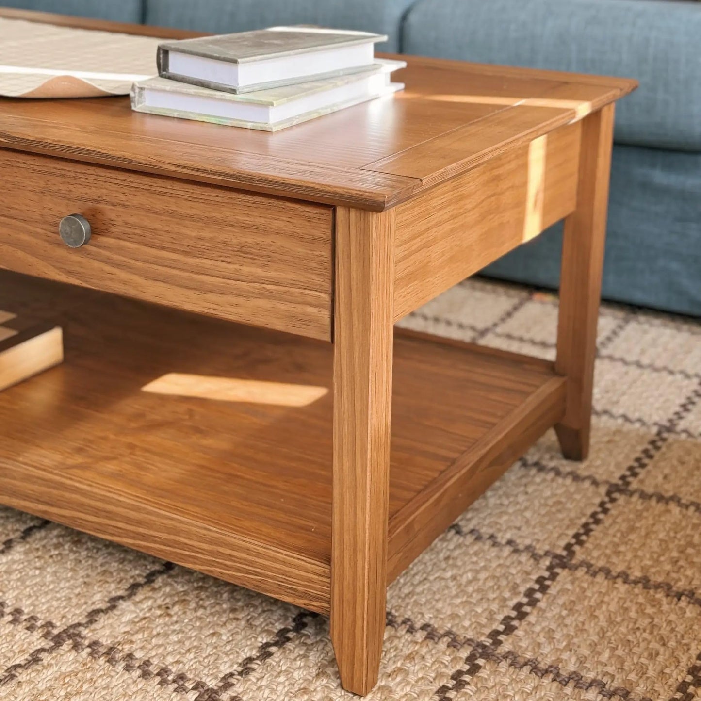 Grain Wood Furniture Greenport Coffee Table - Brushed Walnut