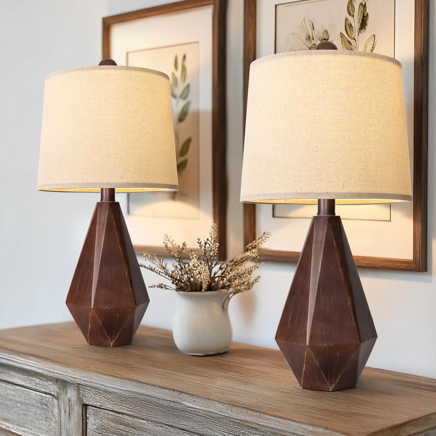 PoKat New Farmhouse Small Lamps