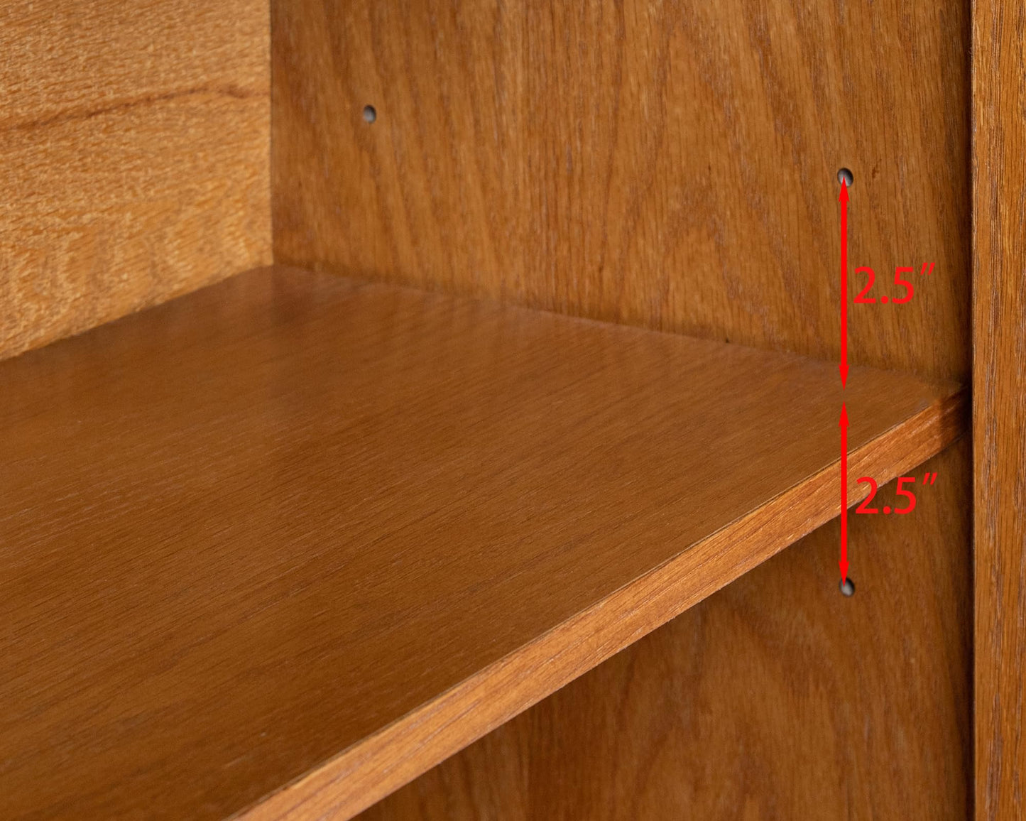 LKTART Mid Century Modern Sideboard Buffet Cabinet, Narrow Walnut Sideboard,Wood Storage Cabinet Credenza with 2 Doors for Living Room, Kitchen, Entryway, Hallway(9.25" D*39" L)