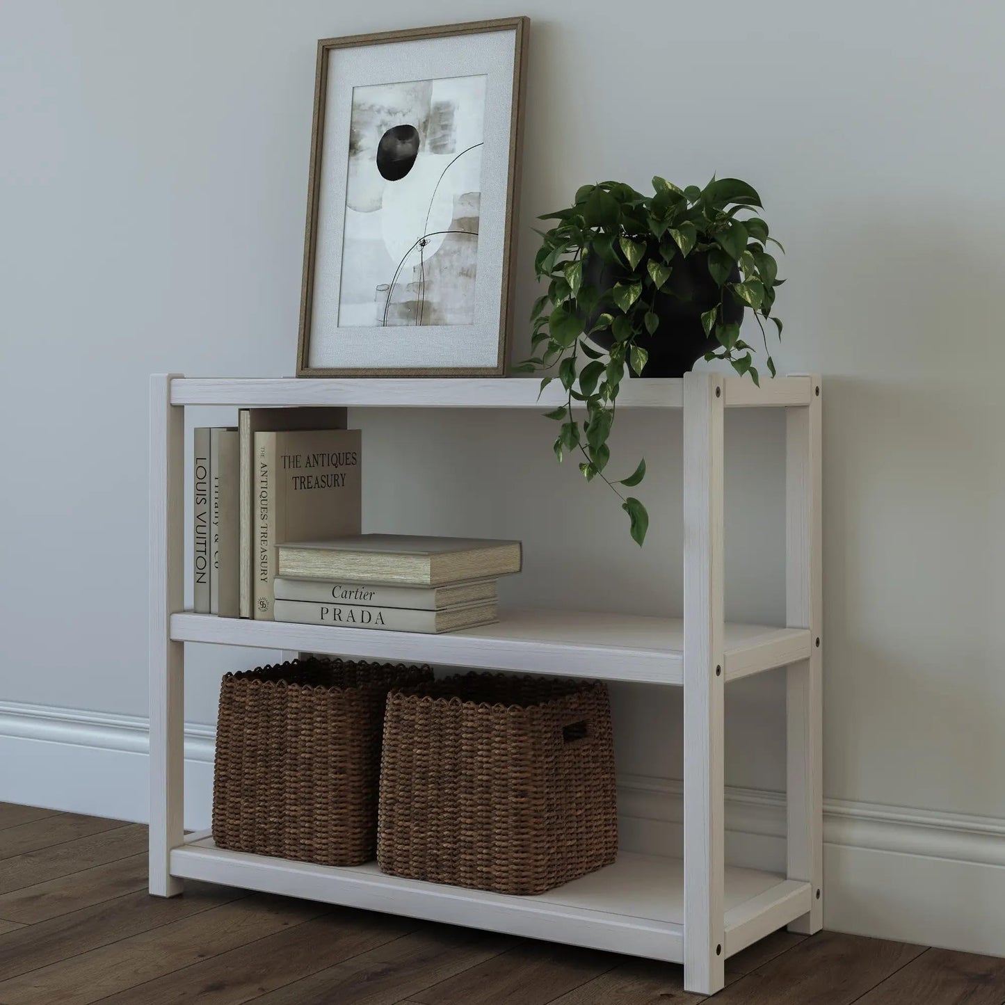 Grain Wood Furniture Greenport 30" Modular Bookcase - Brushed Walnut