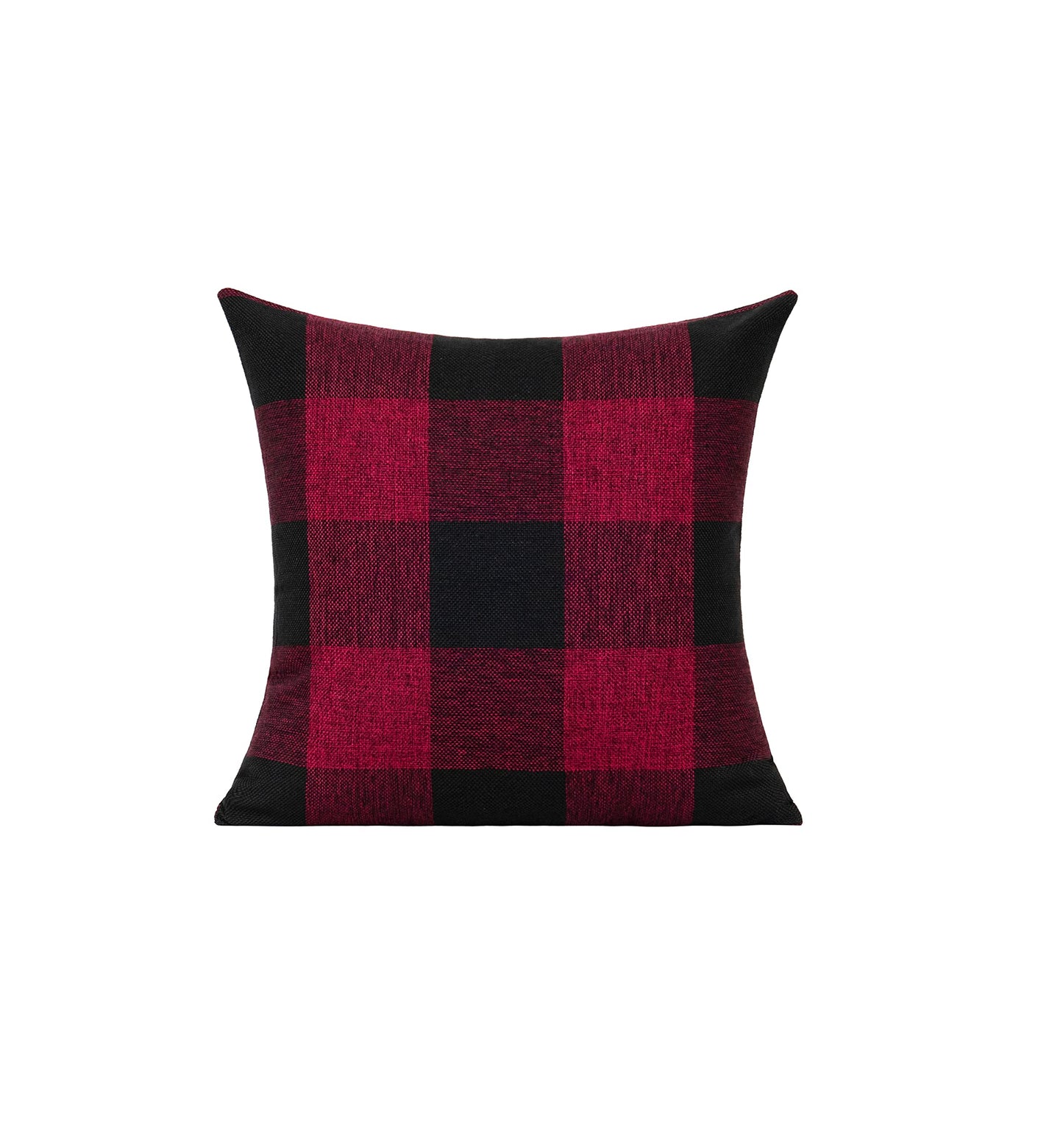 VAKADO Outdoor Farmhouse Buffalo Plaids Throw Pillow Covers 18x18 Set of 2 Black White Decorative Classroom Front Porch Classic Decor Retro Boho Cushion Cases Fall Home Rustic Check for Couch Patio