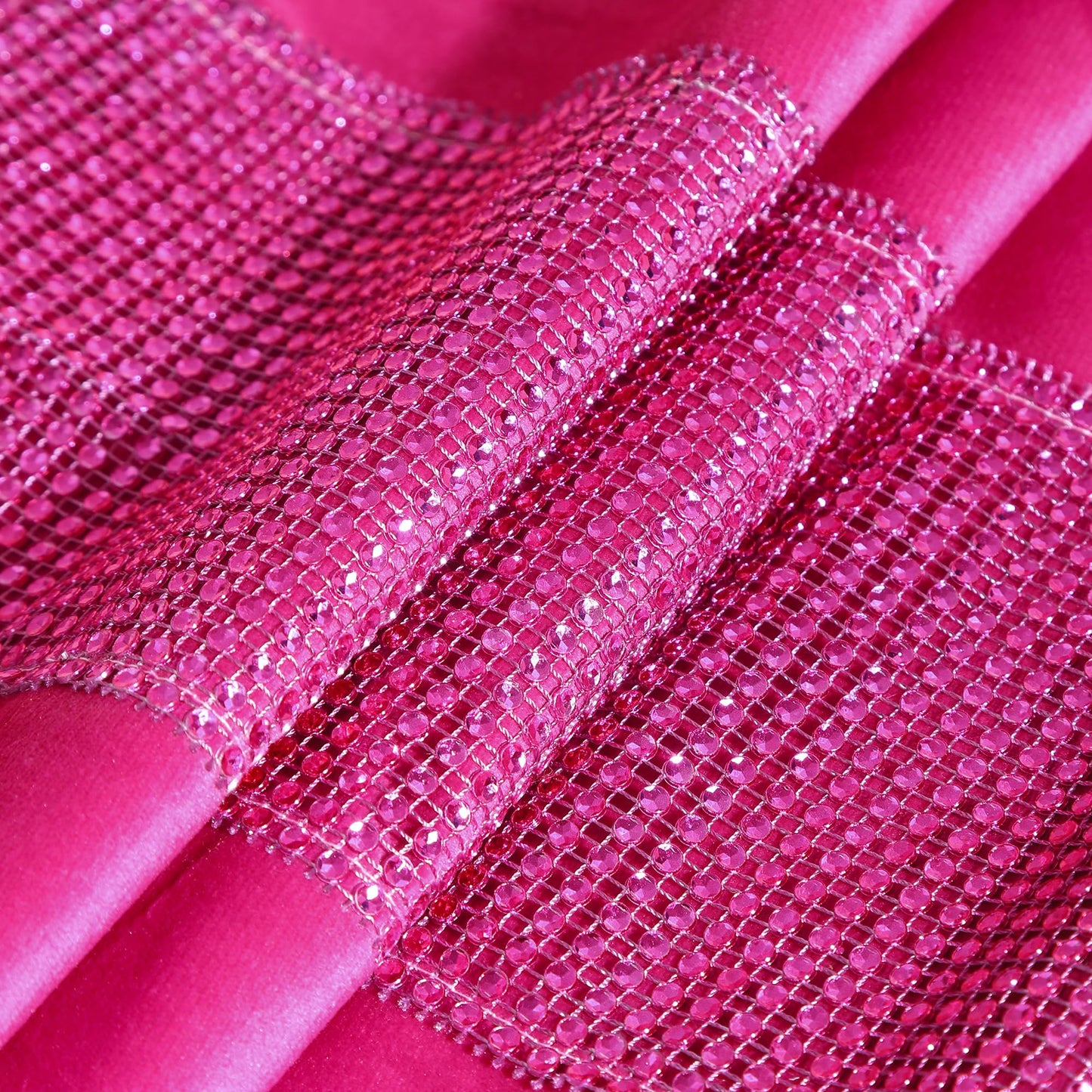 VAKADO Throw Pillow Covers 18x18 Set of 2 Decorative for Bed Couch Hot Pink Velvet Cushion Cases Decoration Valentines Day Wedding Love Home Decor for Sofa Living Room,Magenta