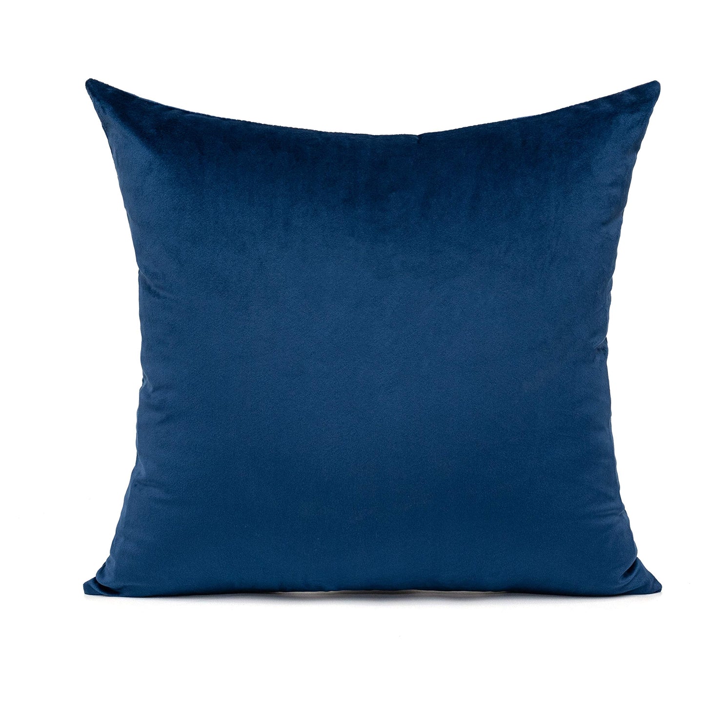 VAKADO Throw Pillow Covers 18x18 Set of 2 Emerald Green Velvet Decor Dark Forest Christmas Decorative Xmas Cushion Couch Euro Pillowcases Home Bed Decoration for Sofa Bedroom Office