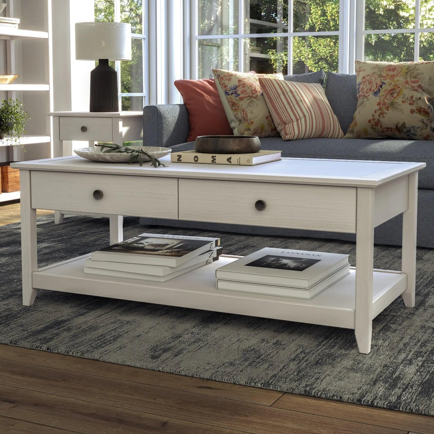 Grain Wood Furniture Greenport Coffee Table - Brushed Walnut